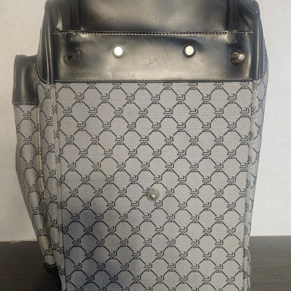 Ralph Lauren Black and Gray Monogram Travel Bag Set - Picture 11 of 12